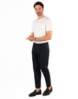 Pantalone Bilbao Tela Blu Scuro