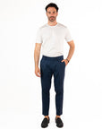 Pantalone Bilbao Tela Blu Navy