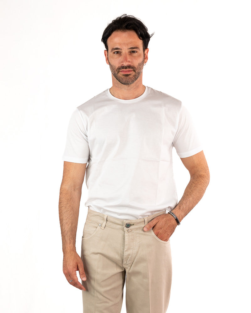 T-Shirt di Scozia Bianco