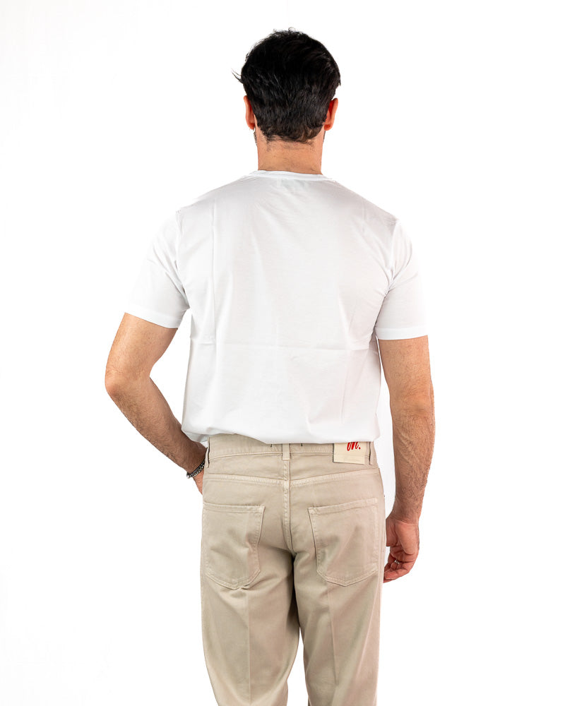 T-Shirt di Scozia Bianco