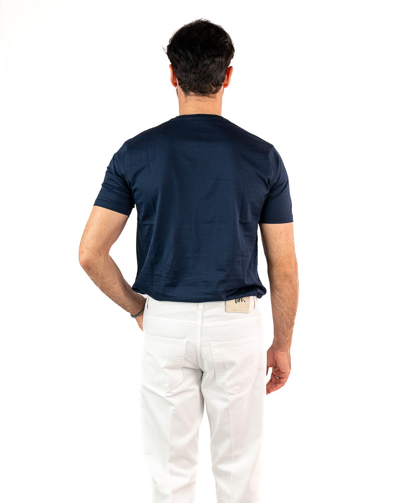 T-Shirt di Scozia Blu