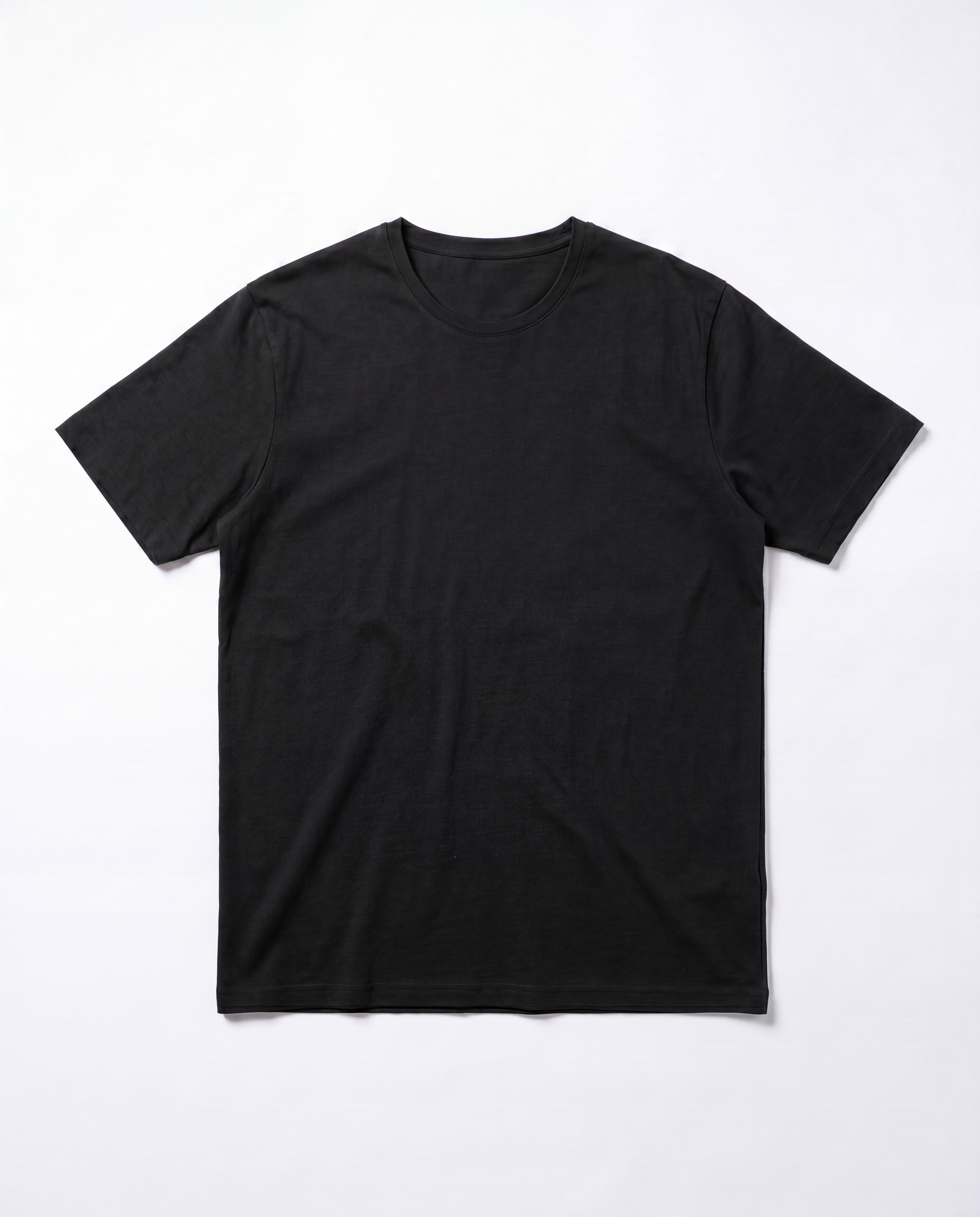 T-Shirt Filo di Scozia Nero