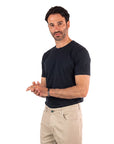 T-Shirt Filo di Scozia Nero